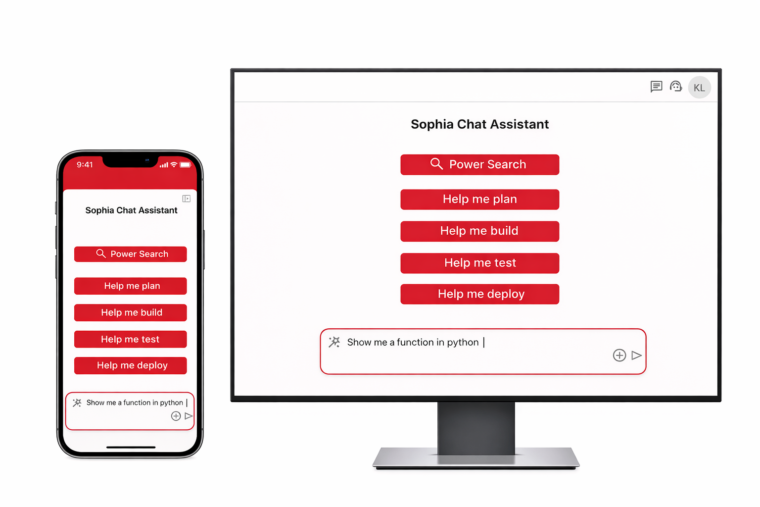 Lockup Mobile and Desktop